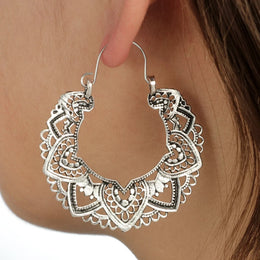 Ethnic Vintage Boho Earrings - Elegant Statement Jewelry