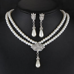 Pearl Bridal Jewelry Set - Elegant Wedding Collection