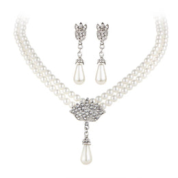 Pearl Bridal Jewelry Set - Elegant Wedding Collection