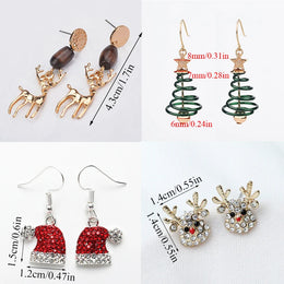 Trendy Statement Christmas Earrings - Festive Statement Jewelry