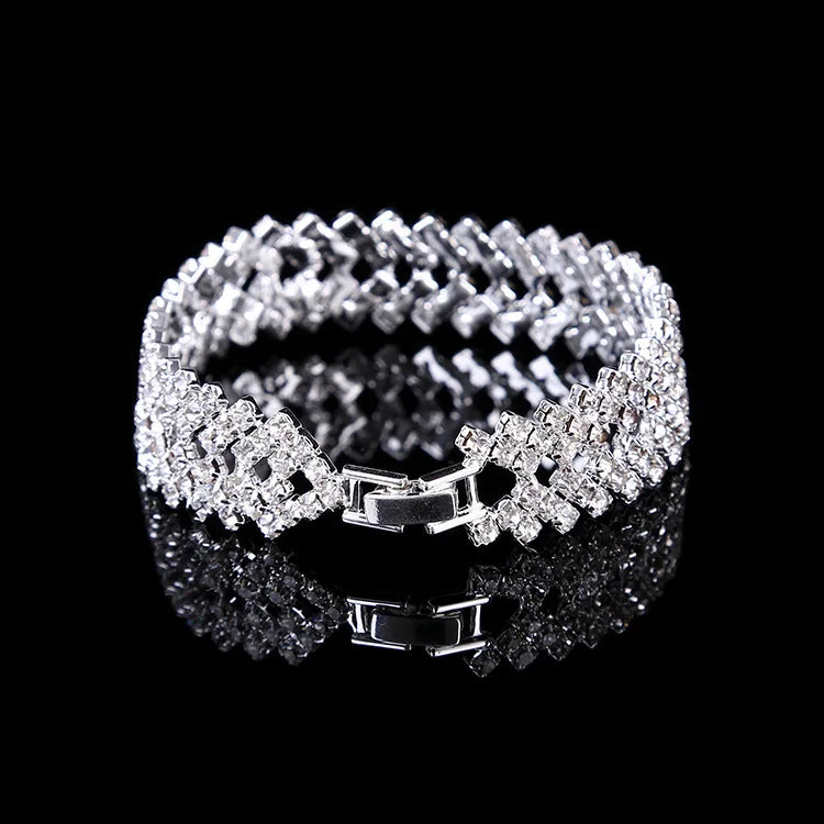 Luxury Crystal Bracelet - Elegant Statement Jewelry