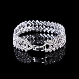 Luxury Crystal Bracelet - Elegant Statement Jewelry