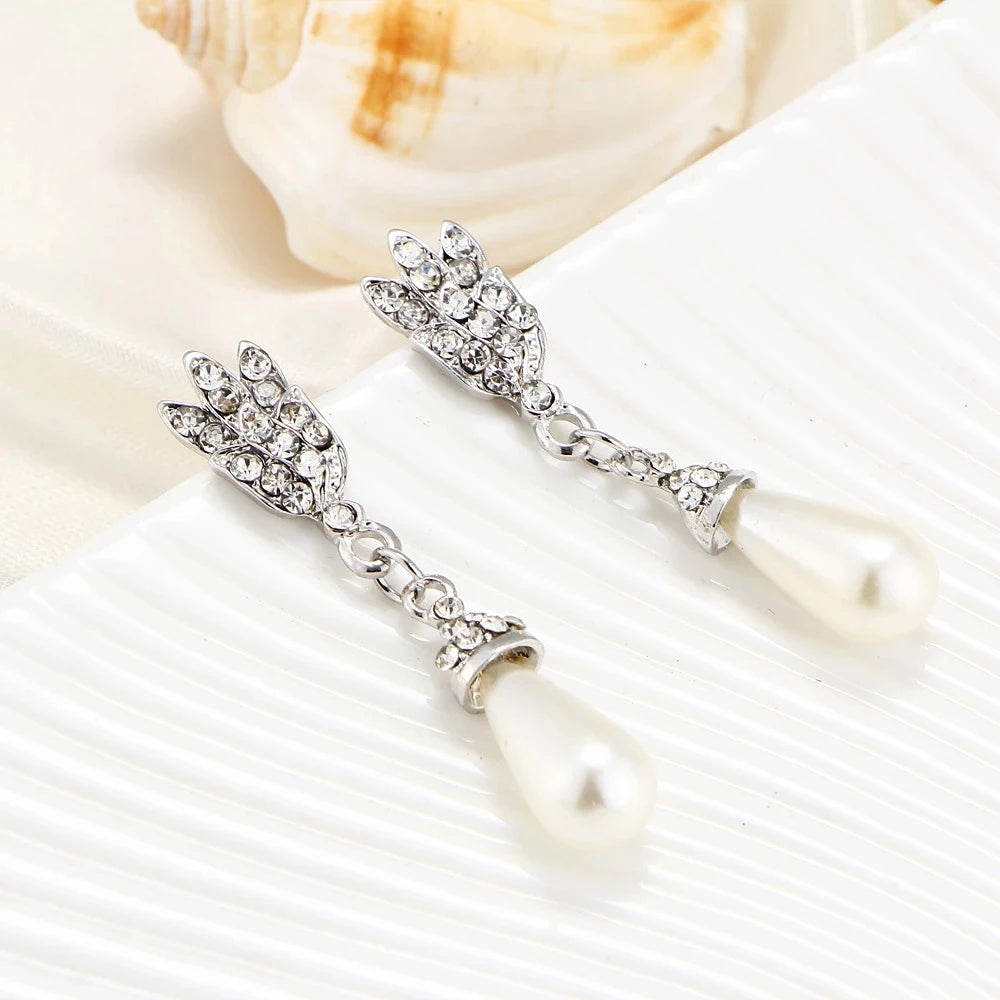 Pearl Bridal Jewelry Set - Elegant Wedding Collection