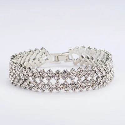 Luxury Crystal Bracelet - Elegant Statement Jewelry