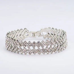 Luxury Crystal Bracelet - Elegant Statement Jewelry