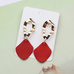 Retro Vintage Statement Earrings - Geometric Bohemian Drop Jewelry