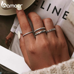 925 Sterling Silver Forever Love Heart Ring - Romantic Symbol Jewelry