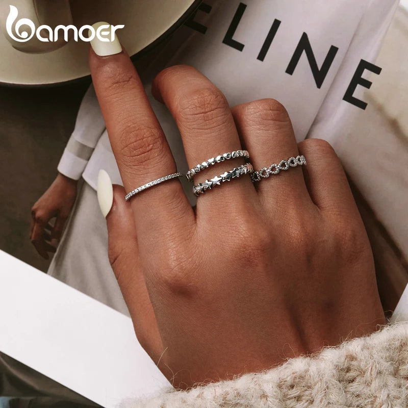 925 Sterling Silver Forever Love Heart Ring - Romantic Symbol Jewelry