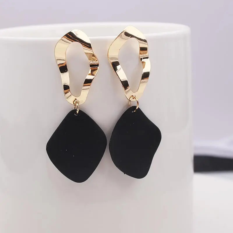 Retro Vintage Statement Earrings - Geometric Bohemian Drop Jewelry