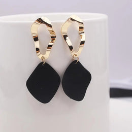 Retro Vintage Statement Earrings - Geometric Bohemian Drop Jewelry