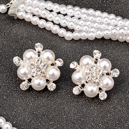 African Wedding Bridal Jewelry Set - Statement Ceremony Collection