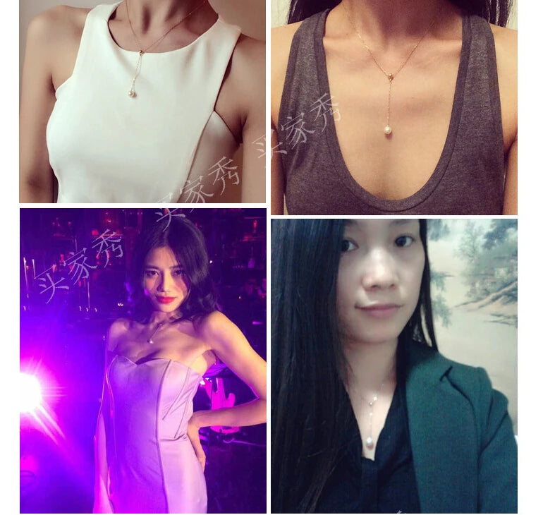 Sailor Moon Imitation Pearl Pendant Necklace - Romantic Charm Jewelry