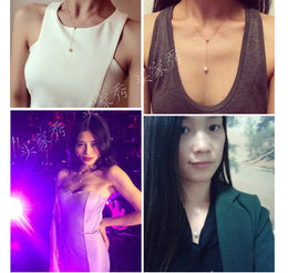 Sailor Moon Imitation Pearl Pendant Necklace - Romantic Charm Jewelry