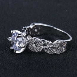 Pear 1.5 Carat Moissanite Ring Set - 925 Sterling Silver Engagement Wedding