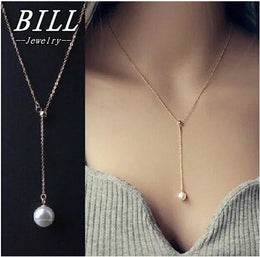 Sailor Moon Imitation Pearl Pendant Necklace - Romantic Charm Jewelry