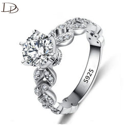 Pear 1.5 Carat Moissanite Ring Set - 925 Sterling Silver Engagement Wedding