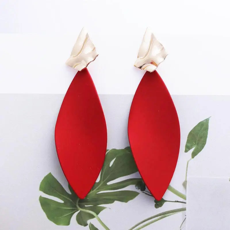 Retro Vintage Statement Earrings - Geometric Bohemian Drop Jewelry