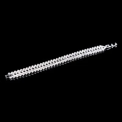 Luxury Crystal Bracelet - Elegant Statement Jewelry