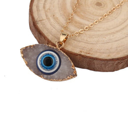 Vintage Boho Eye Pendant Necklace