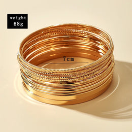 Punk Gold Color Bracelet - Bold Statement Jewelry