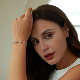 Luxury Rose Gold Bracelet - Crystal Statement Jewelry