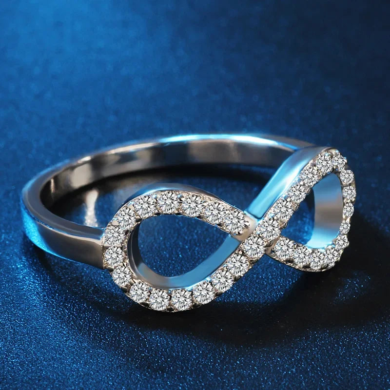 Infinity Endless Love Ring - Eternity Symbol Promise Jewelry