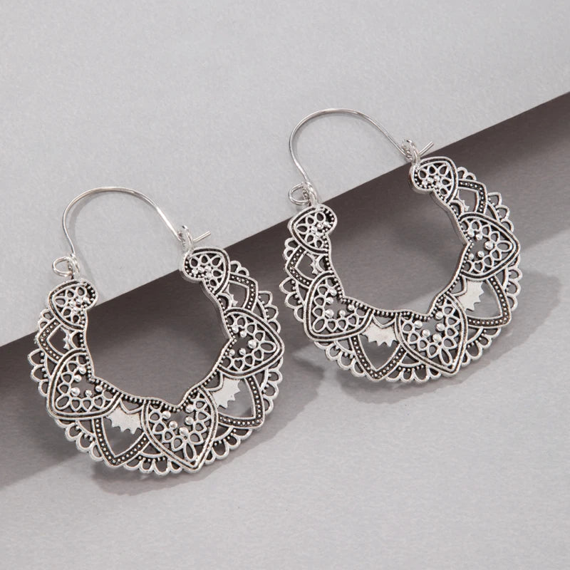 Ethnic Vintage Boho Earrings - Elegant Statement Jewelry