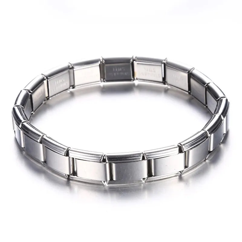 9mm Stainless Steel Bracelet - Minimalist Statement Design