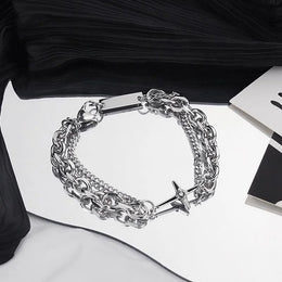 Six-Pointed Star Bracelet - Minimalist Symbolic Jewelry