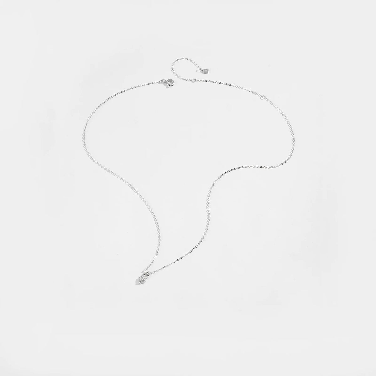 925 Sterling Silver Heart Padlock Pendant Necklace - Romantic Lock Jewelry