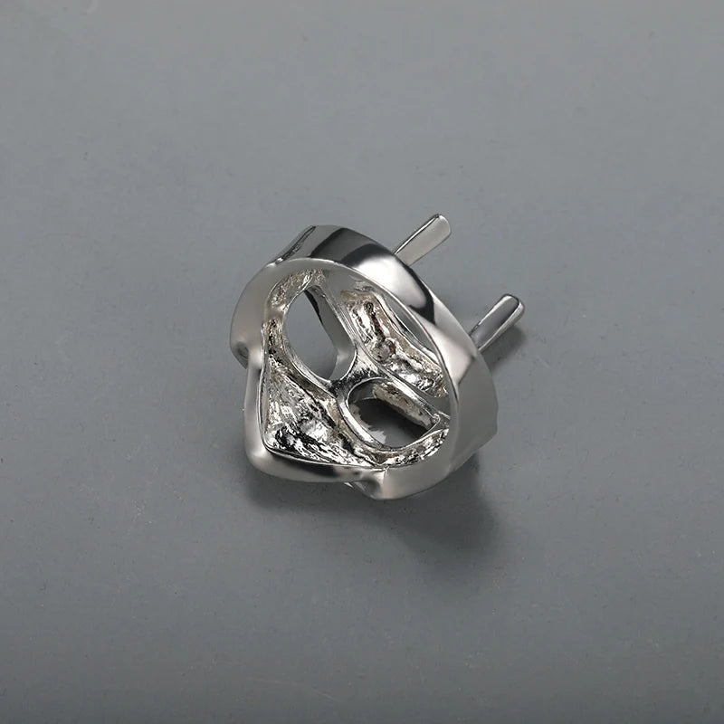 Goth Hip Hop Mask Ring - Punk Style Statement Jewelry