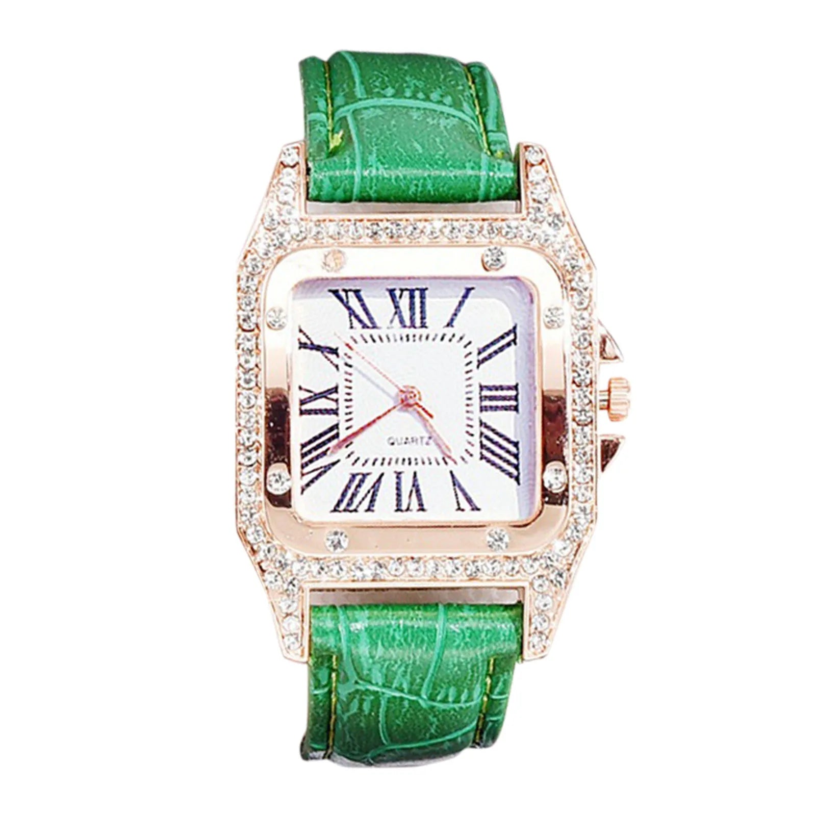 Classic Fashionable Square Watch - Sapphire Crystal Luxury Timepiece