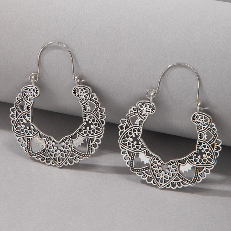 Ethnic Vintage Boho Earrings - Elegant Statement Jewelry