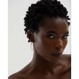 Golden Big Hoop Earrings - Luxury Statement Jewelry