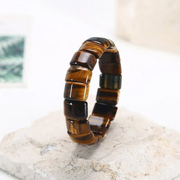 Natural Stone Energy Bracelet - Gemstone Healing Beaded Style