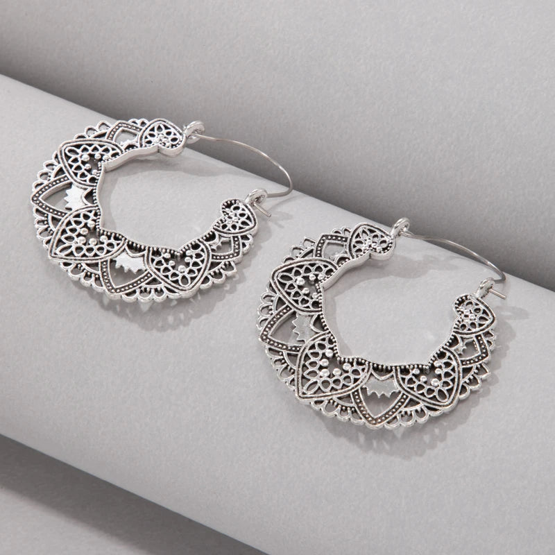 Ethnic Vintage Boho Earrings - Elegant Statement Jewelry
