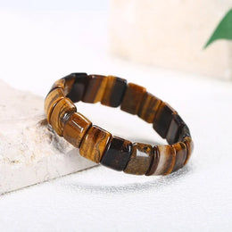 Natural Stone Energy Bracelet - Gemstone Healing Beaded Style