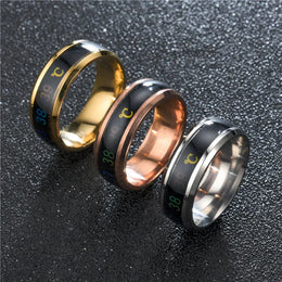 Sensor Body Temperature Ring - Smart Health Monitoring Jewelry