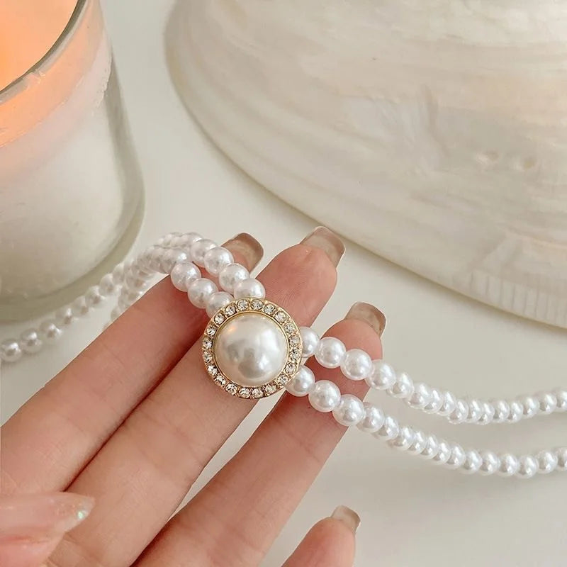 Elegant Pearl Bridal Jewelry Set - Complete Wedding Collection