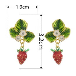 Retro Exaggerated Baroque Heart Earrings - Elegant Statement Jewelry