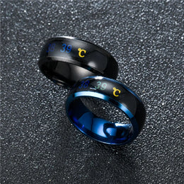 Sensor Body Temperature Ring - Smart Health Monitoring Jewelry