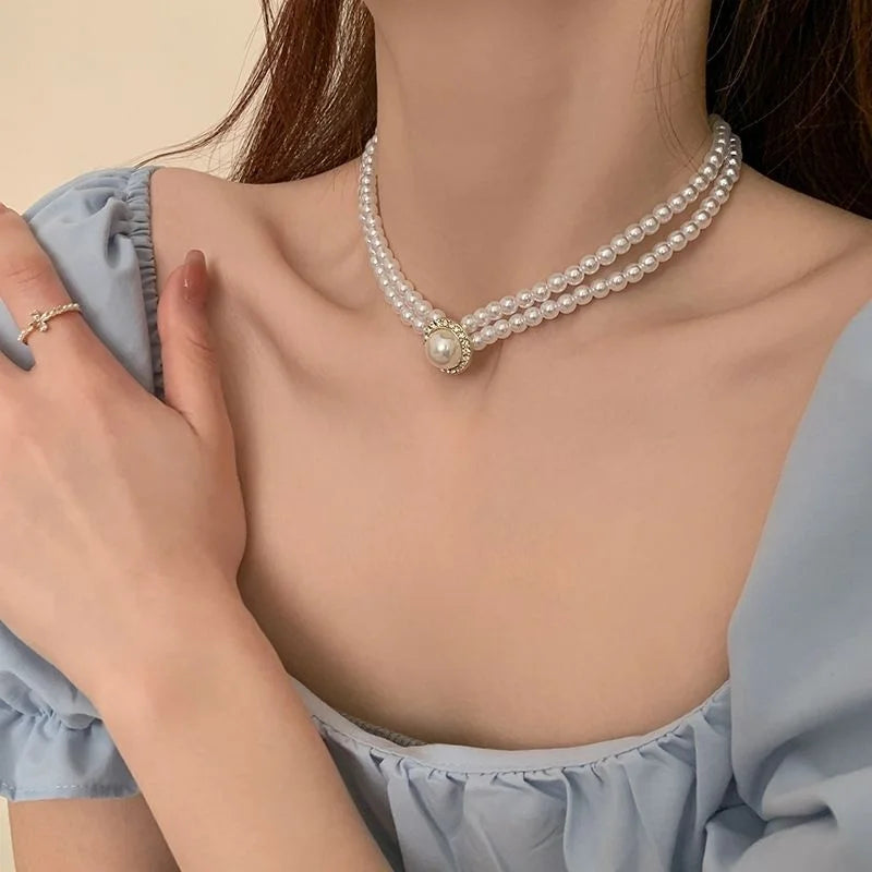 Elegant Pearl Bridal Jewelry Set - Complete Wedding Collection